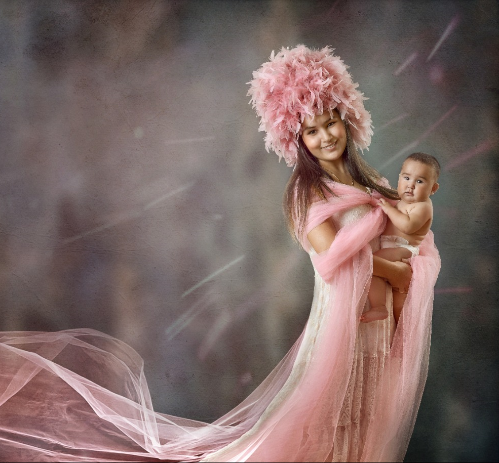 Тематическая фотосессия супружеских пар и детишек
